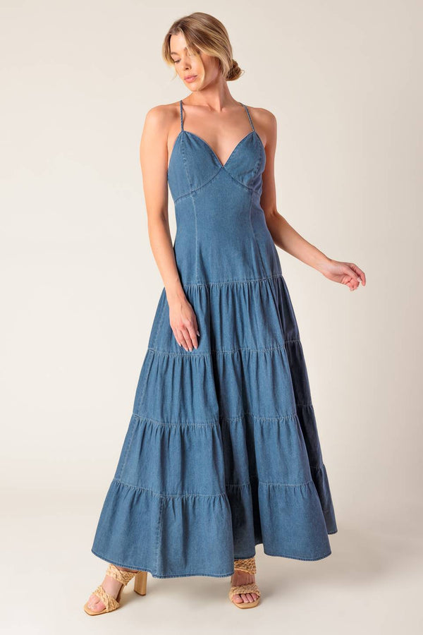 sunday-best-chambray-midi-dress Flying Tomato-Sophia's StyleDRESSES-1
